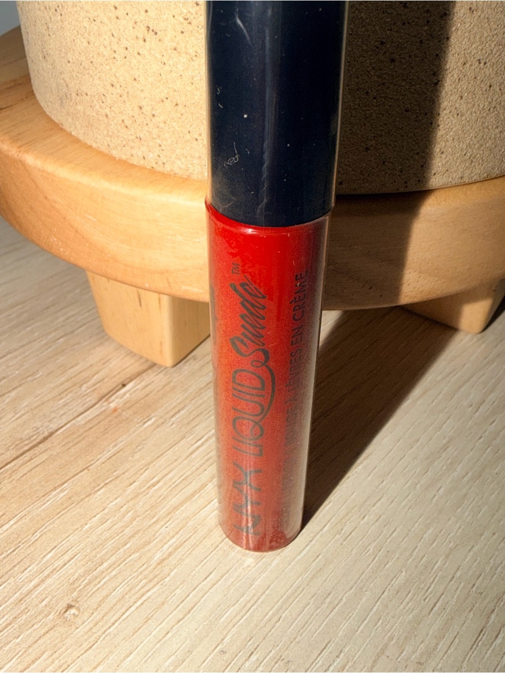 NYX Liquid Suede Cream Lipstick — Vintage Red